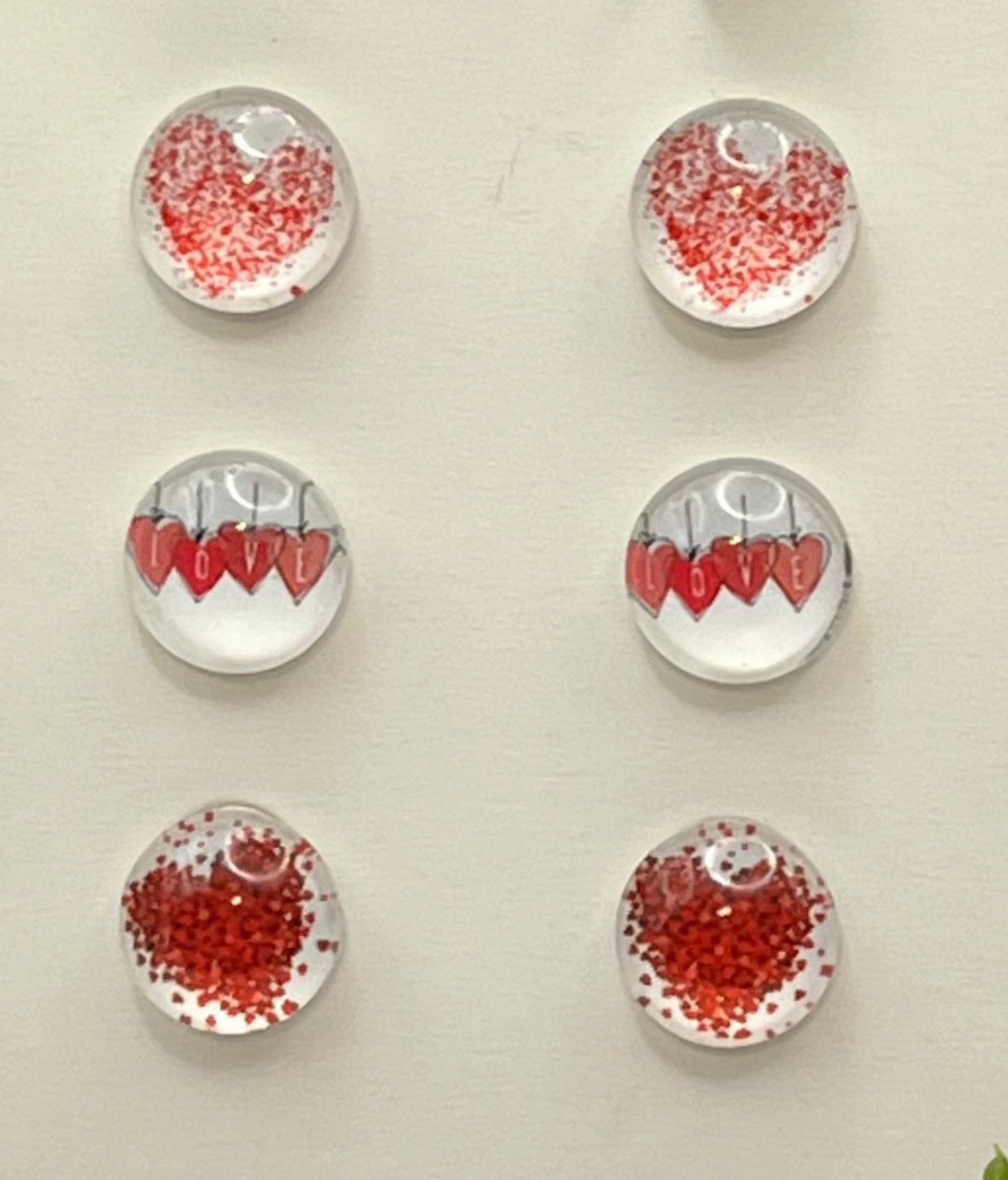3 Pair Hearts set