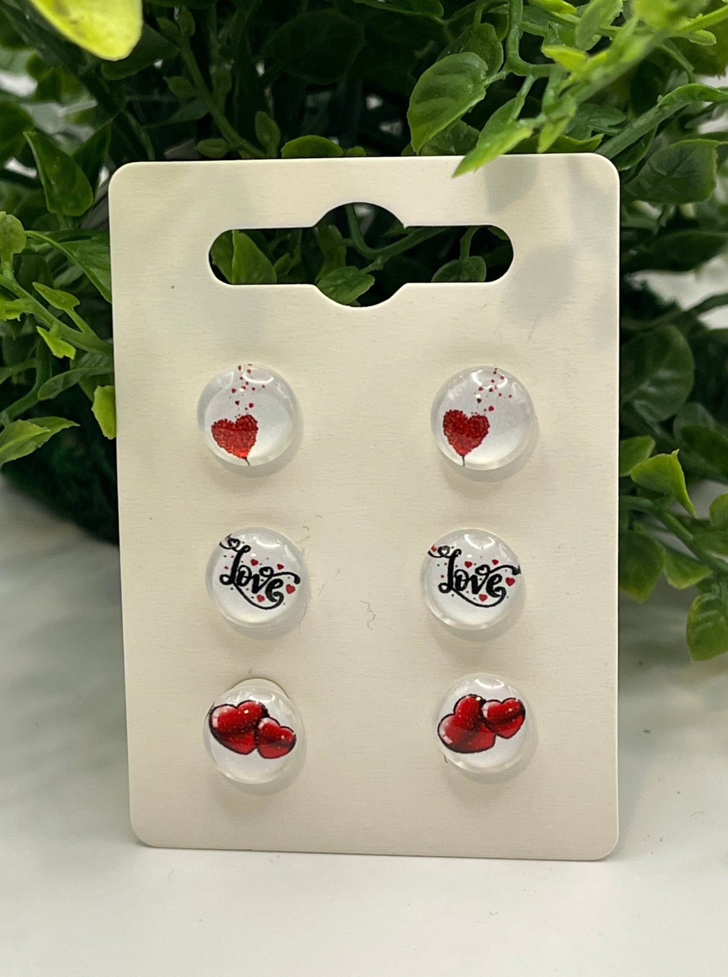3 Pair Hearts/Love set
