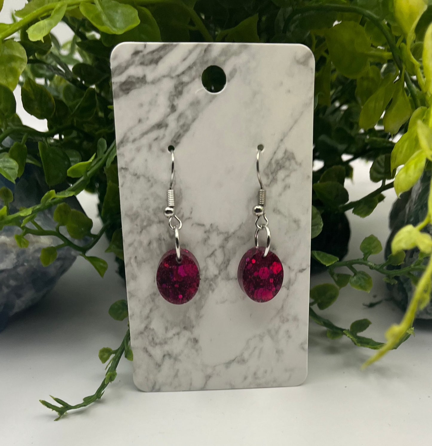 Small Ovals Magenta