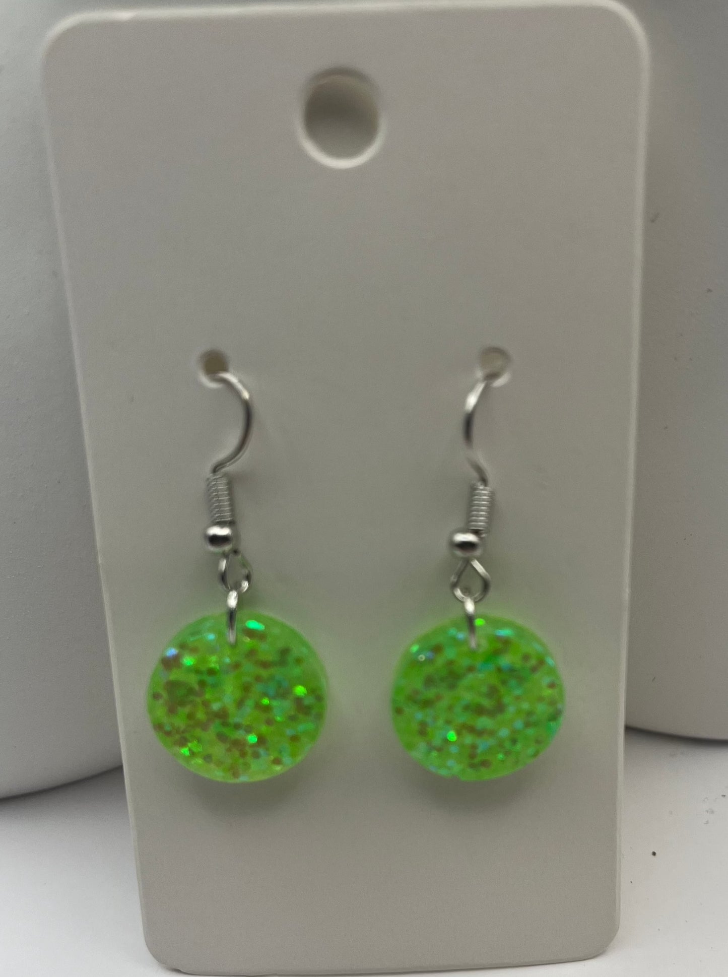 Small Circles Bright Green