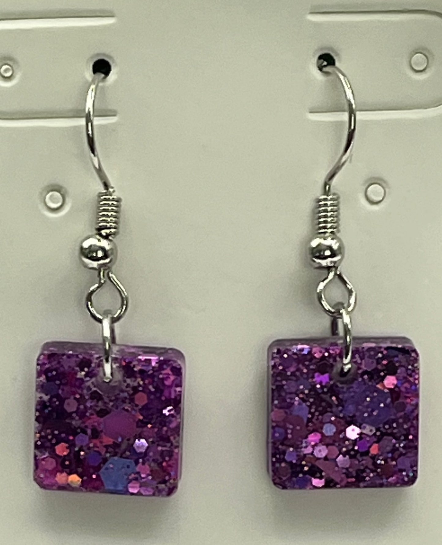 Small Squares Pinkish-Purple