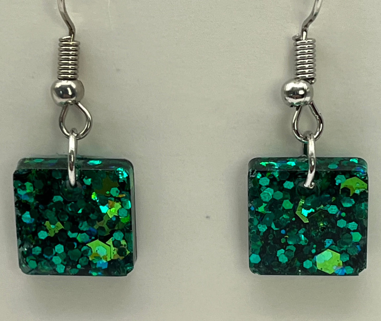 Small Squares light and dark green