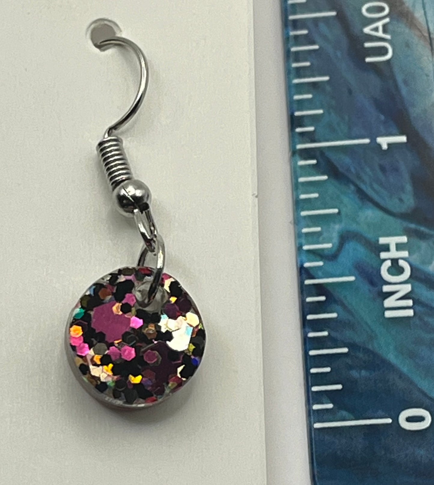 Small circles pink and gold mix