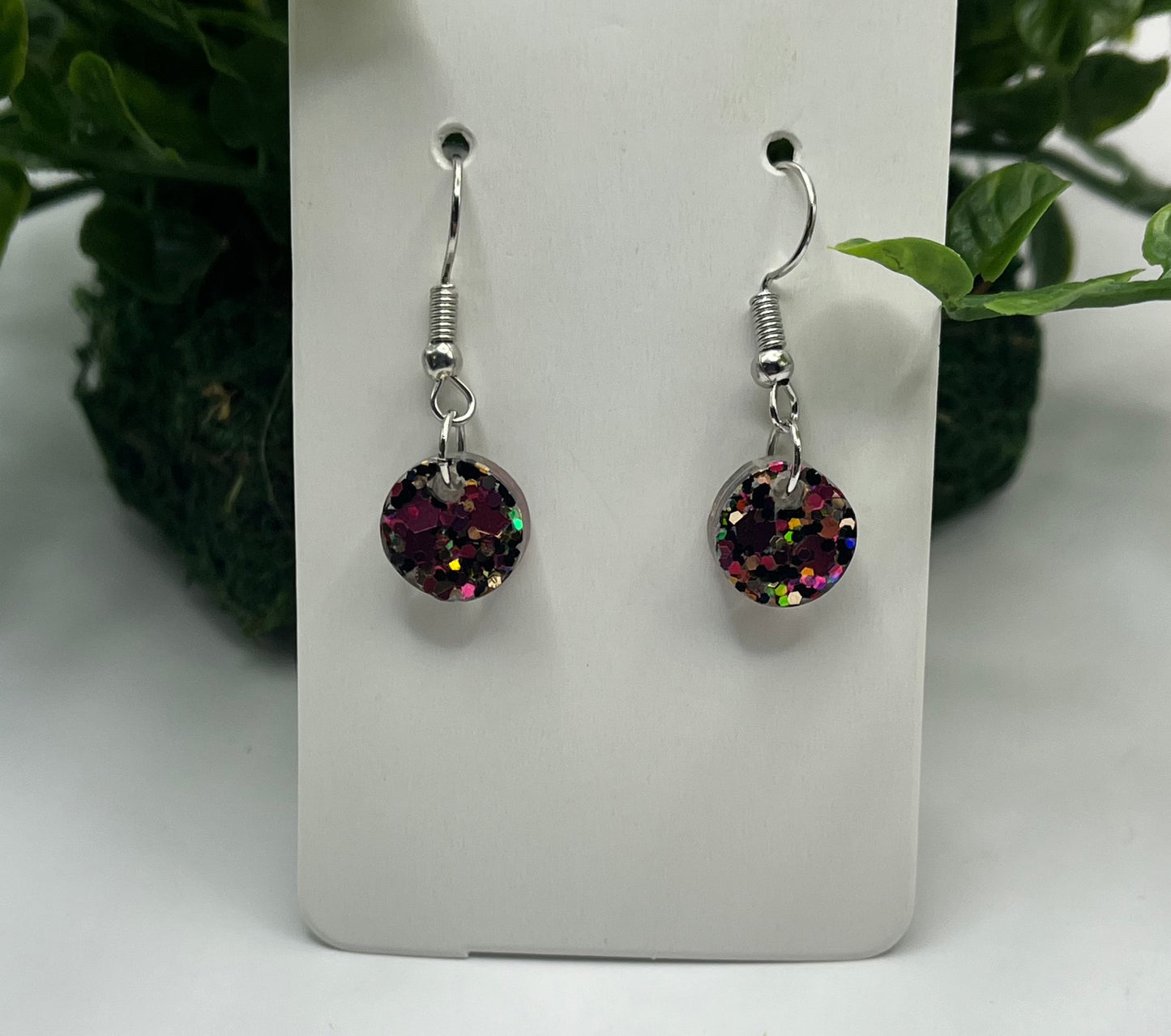 Small circles pink and gold mix