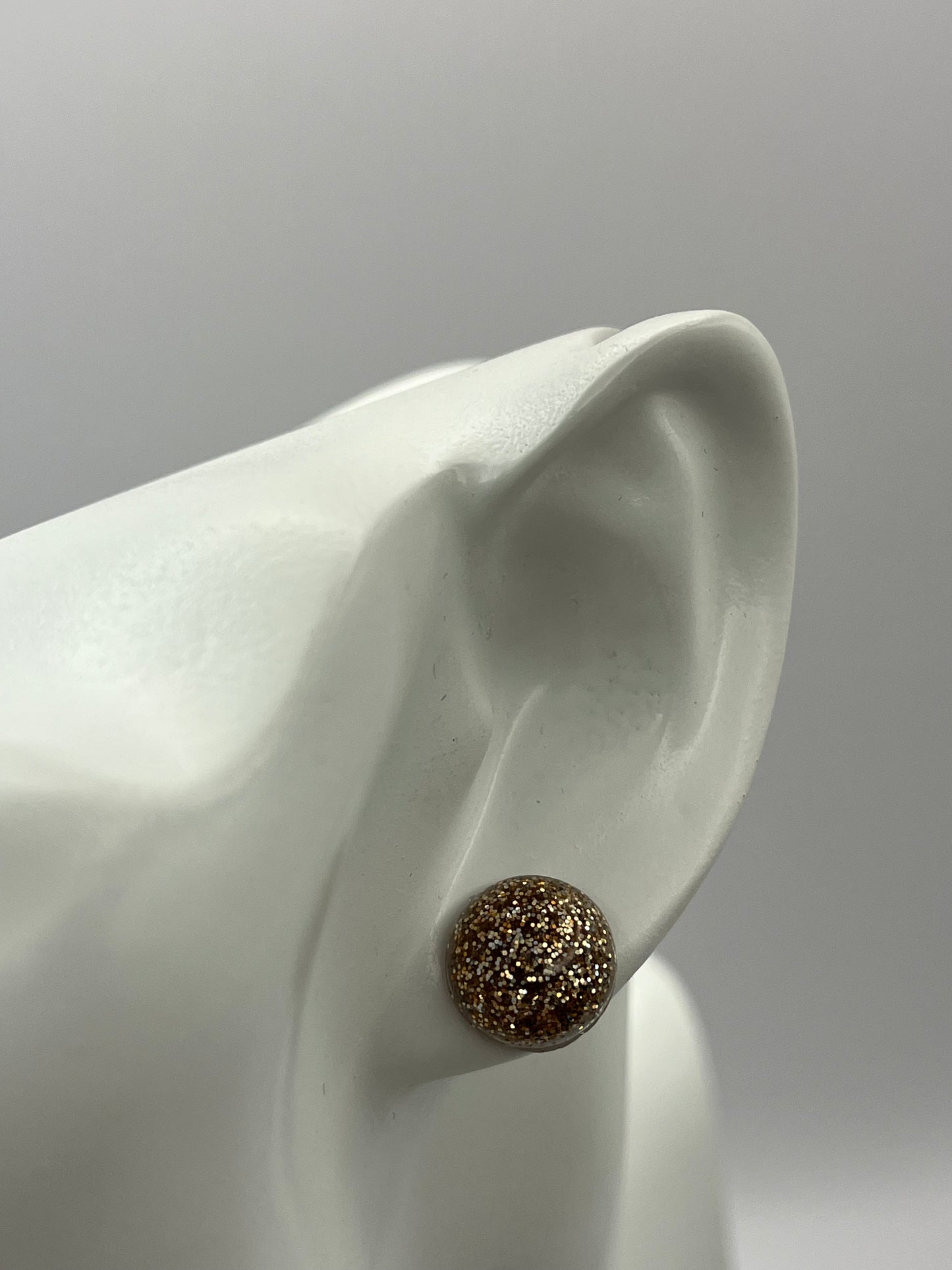 Single Pair Rose Gold Studs