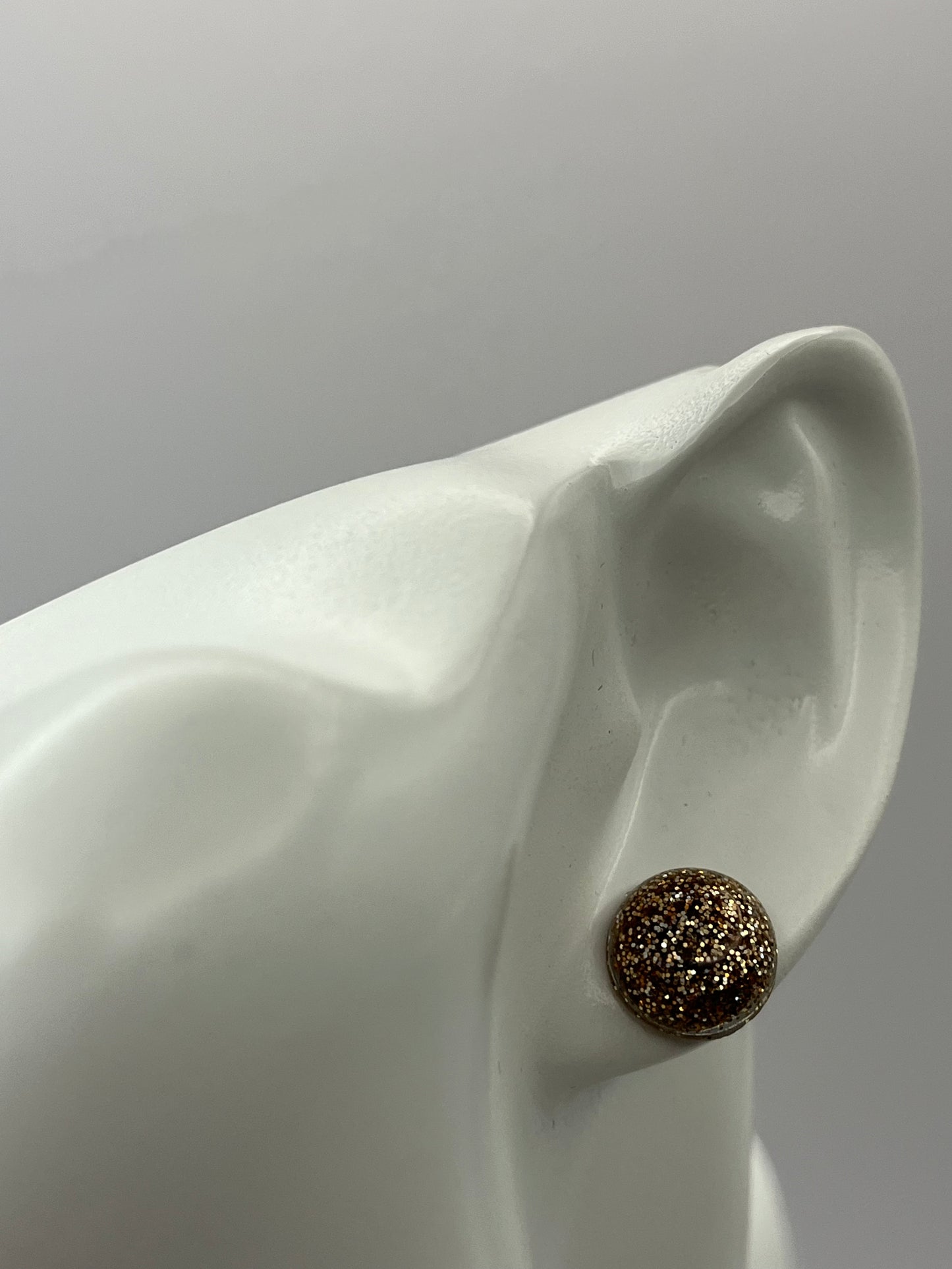 Single Pair Rose Gold Studs