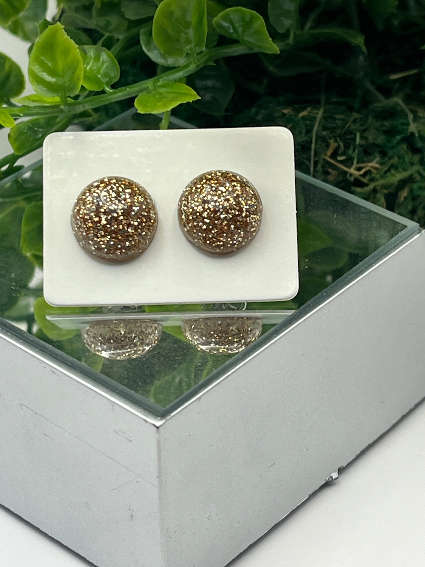 Single Pair Rose Gold Studs