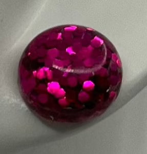Single Pair Bright Pink Studs