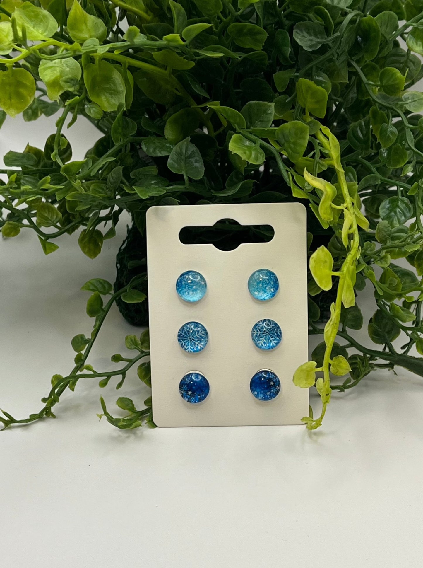 3 Pair Snowflake set