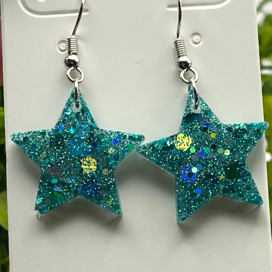 Small Stars Teal