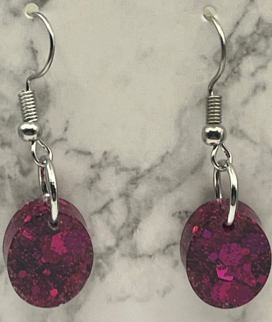 Small Ovals Magenta
