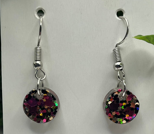 Small circles pink and gold mix