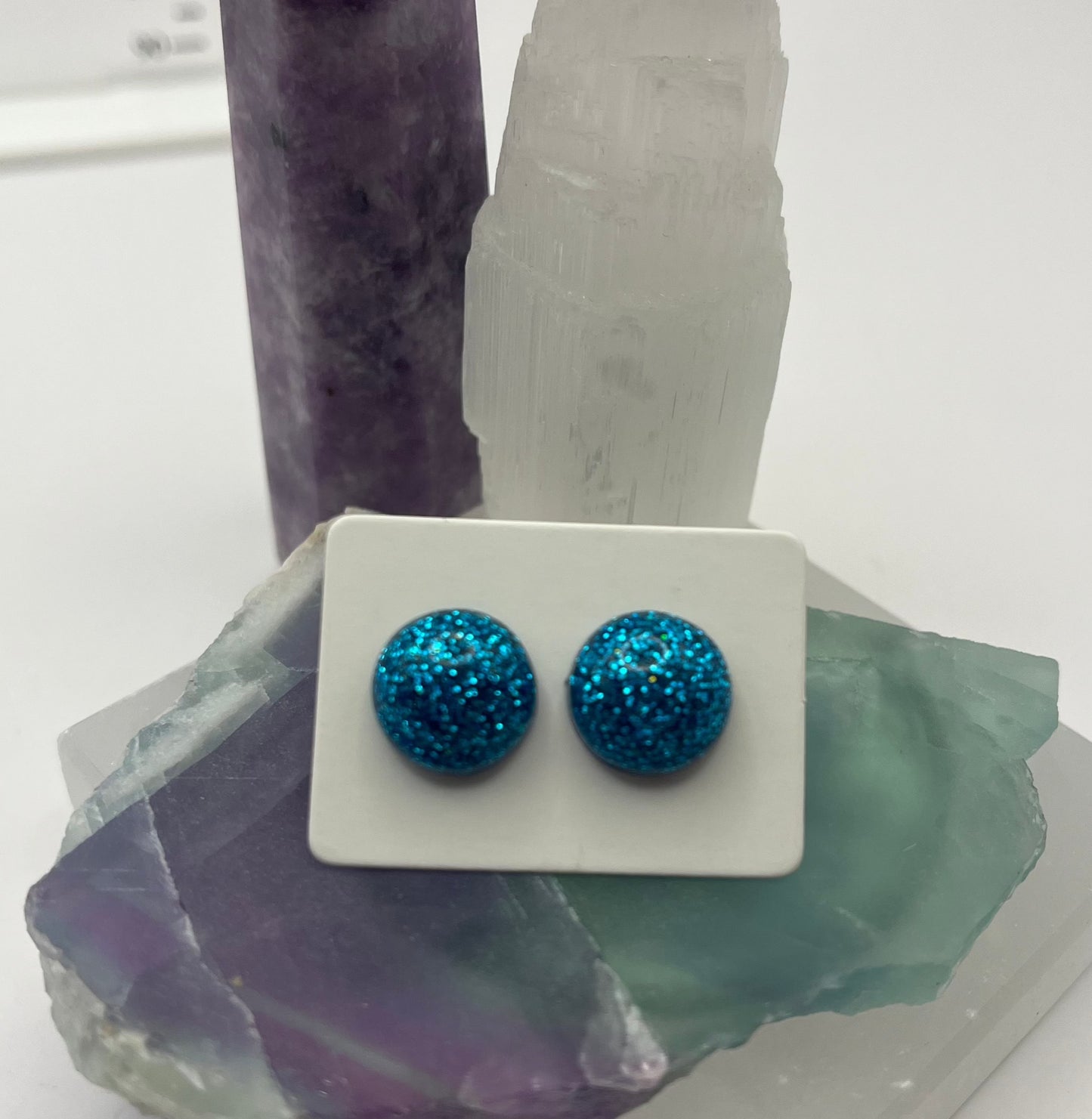 Single Pair Aquamarine Studs