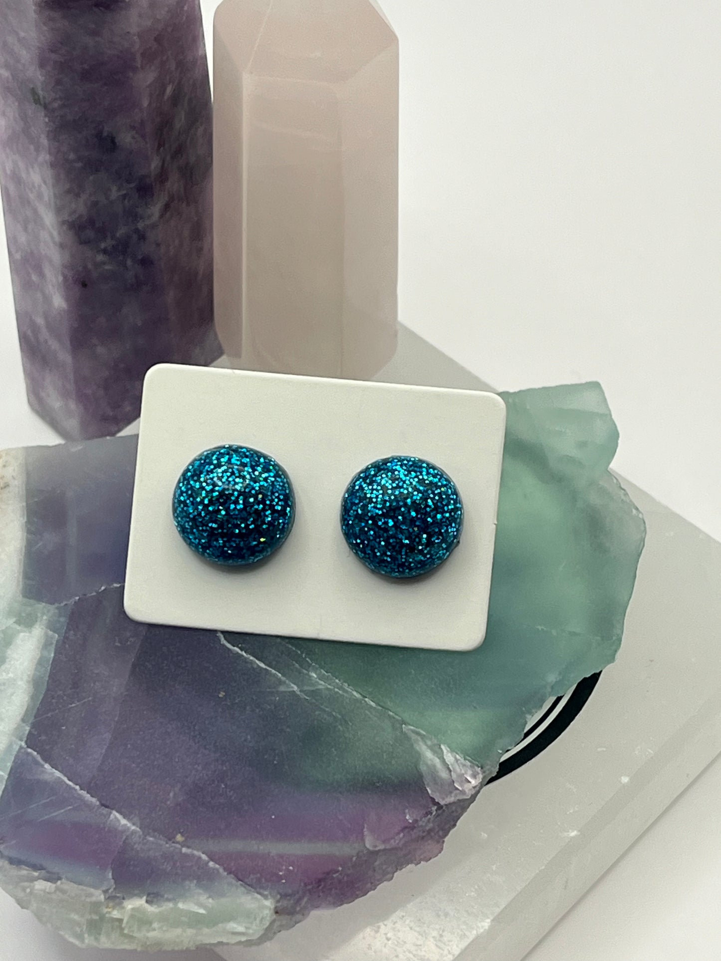 Single Pair Aquamarine Studs