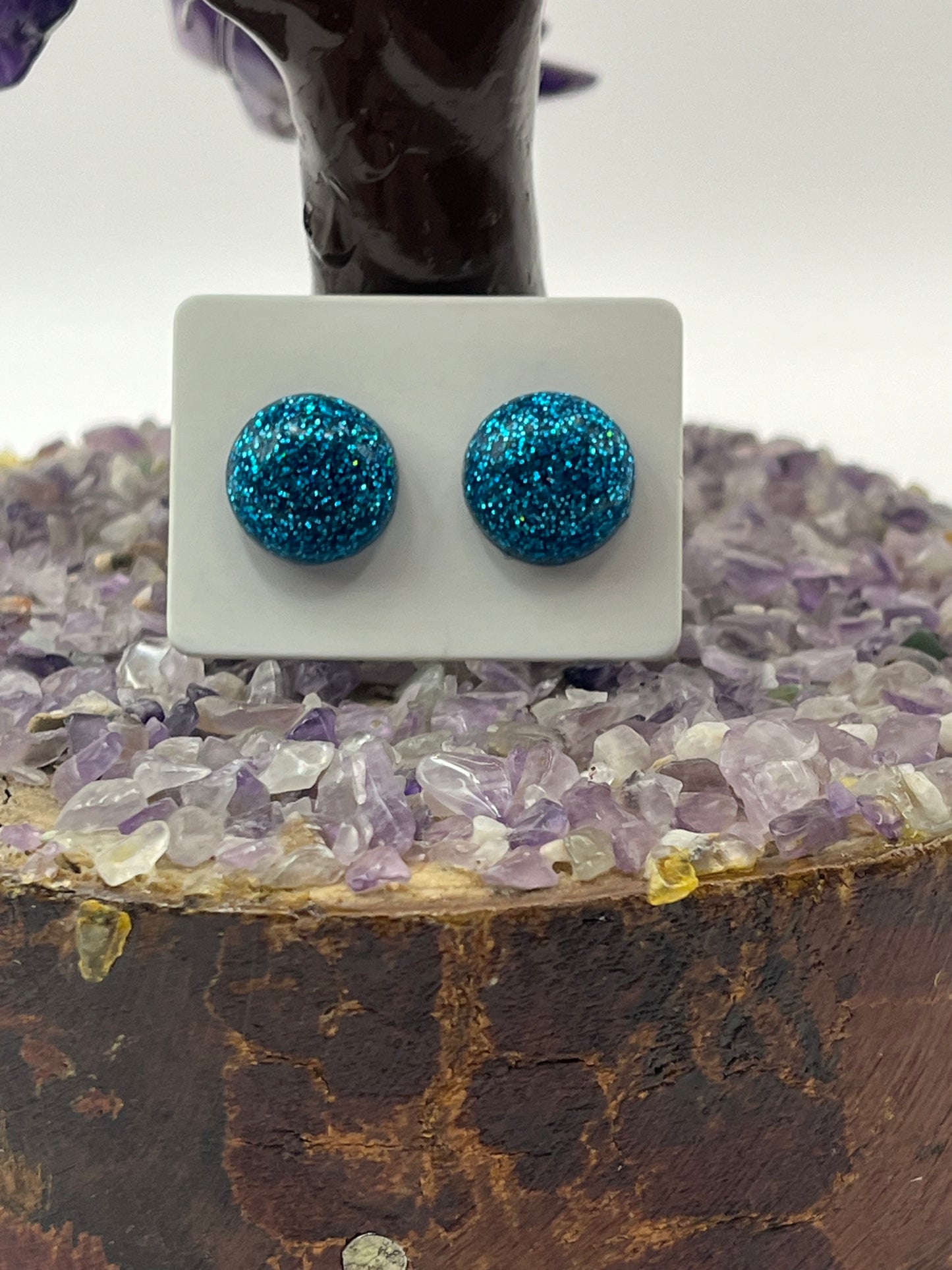 Single Pair Aquamarine Studs