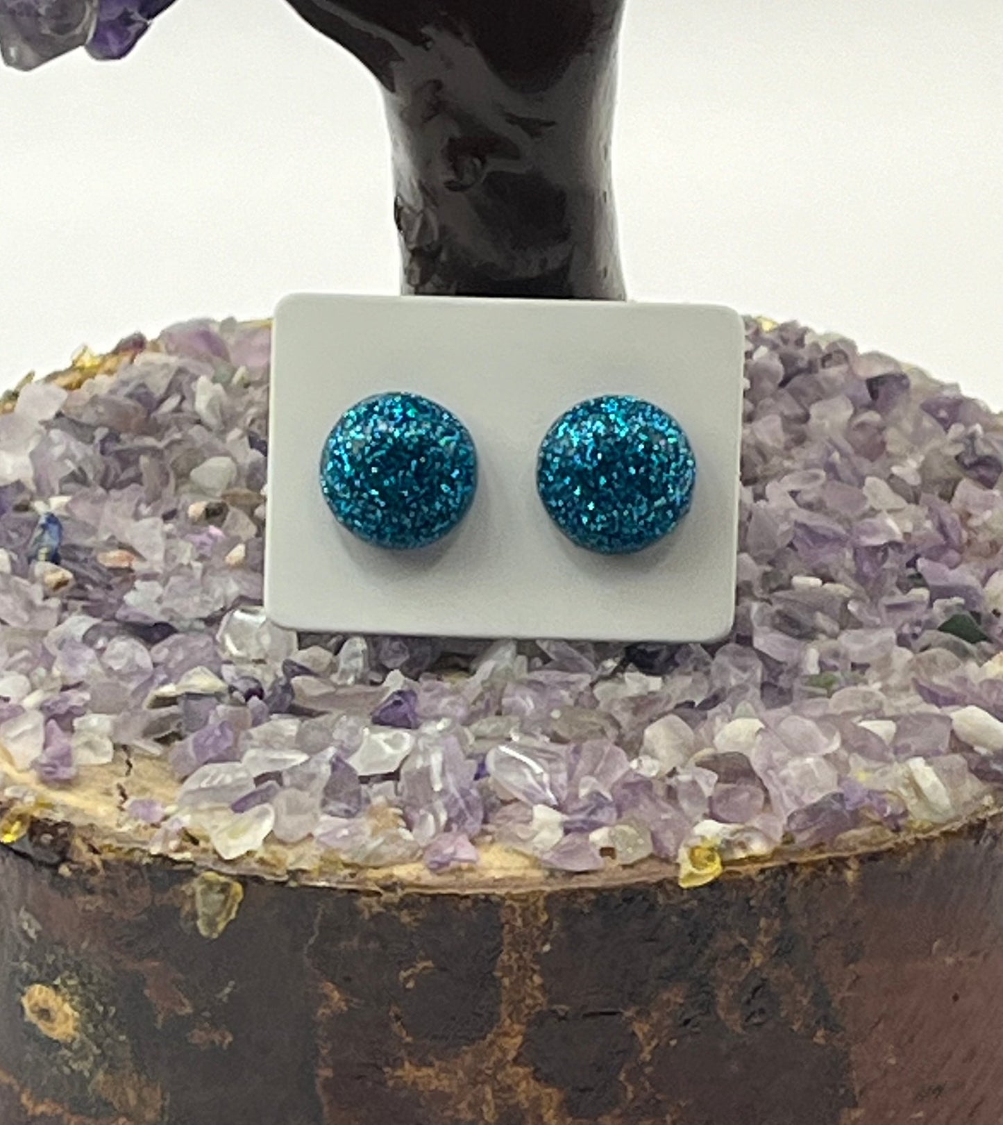 Single Pair Aquamarine Studs