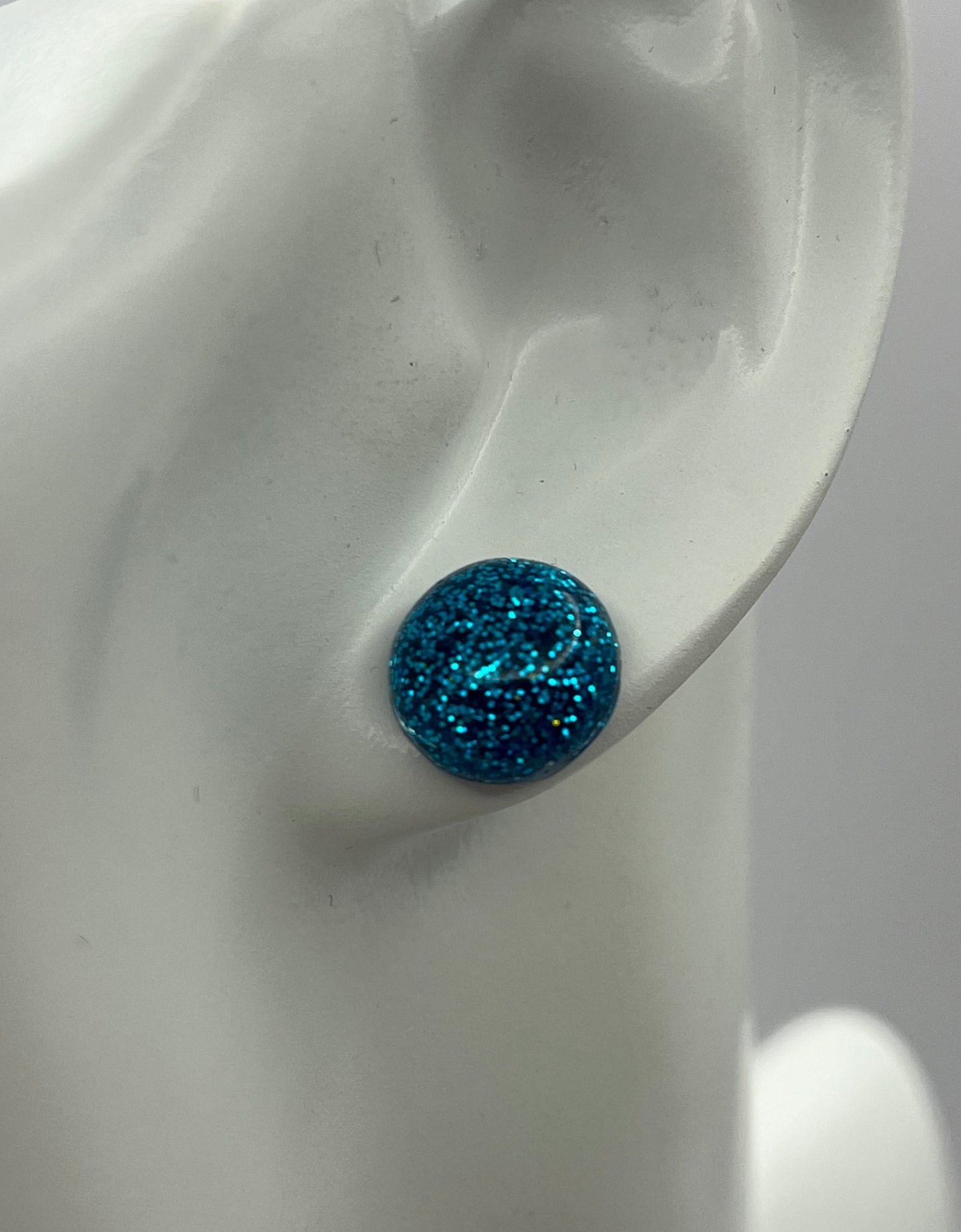 Single Pair Aquamarine Studs