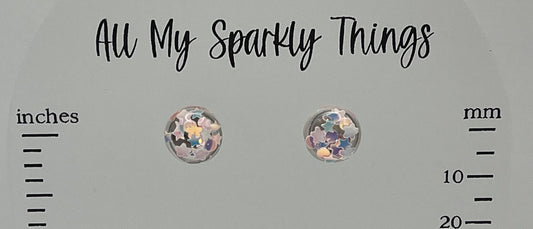 Single Pair Light Pink Studs
