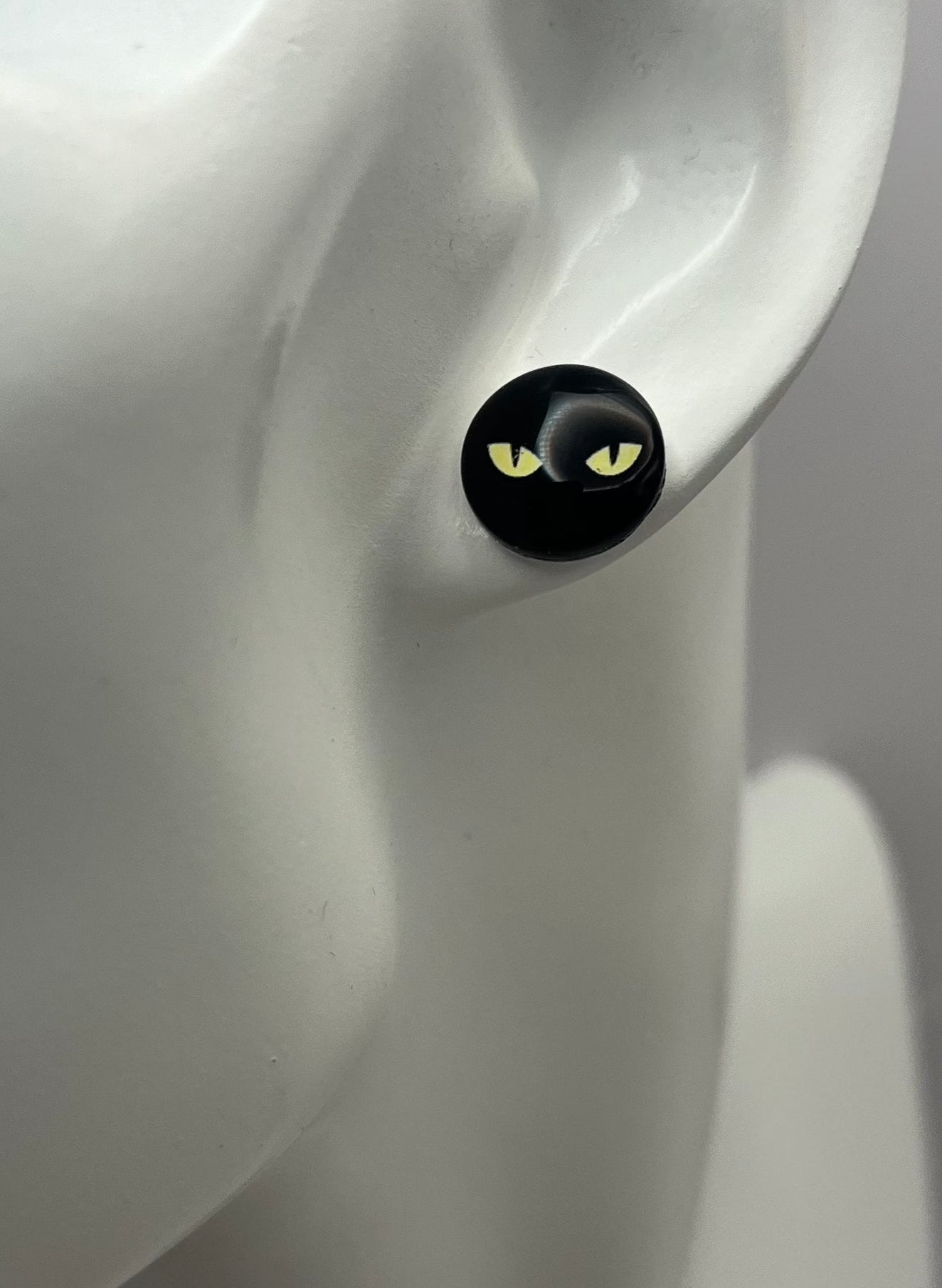 Single Pair, 12 mm black cats